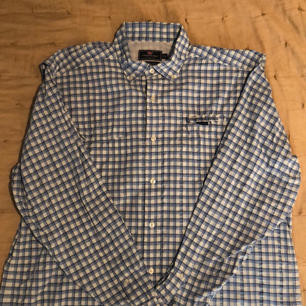 Vineyard Vines Fishing Shirt! 🐟 🎣 🐟